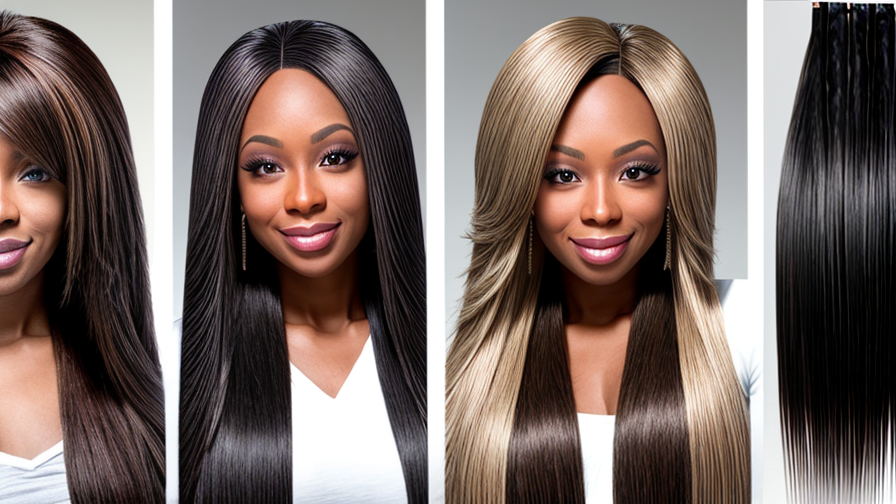 bonded hair extensions
