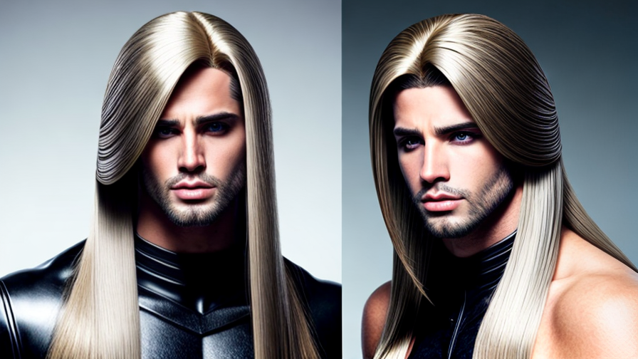 long hair wigs for men