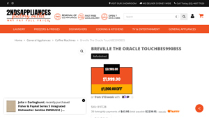 Breville - The Oracle Touch BES990BSS