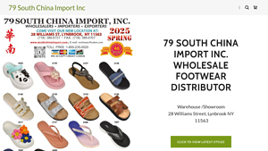 79 South China Import Inc. - Wholesale Sandals and Flip Flops