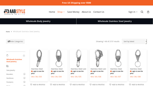 AAB Style - Wholesale Stainless Steel Jewelry