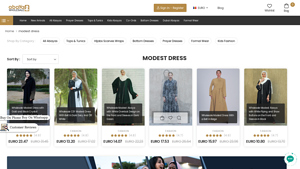 AbayaWholesale - Wholesale Modest Dress with Gold and Black Crystal Handwork