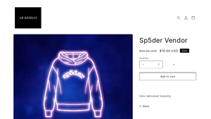 Sp5der - Vendor Deal