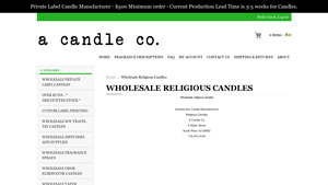 A Candle Co - Wholesale Religious Candles