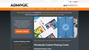 AdMagic - Wholesale Custom Playing Cards