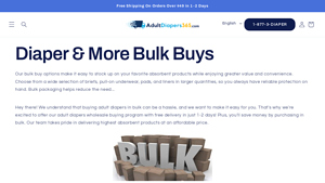 Adult Diapers 365 - Bulk Buy Options for McKesson & Attends Care
