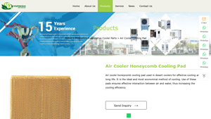 AircoolerSupplier - Honeycomb Cooling Pads