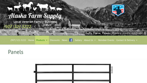 Alaska Farm Supply - Heavy Duty Mesh Panel Gates