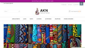 AKN Fabrics - Best Selling African Prints