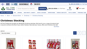 All Time Trading - Wholesale Christmas Stockings