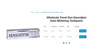 Sensodyne - Extra Whitening Toothpaste