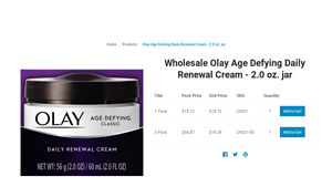 Olay - Age Defying Daily Renewal Cream