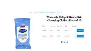 Cetaphil - Gentle Skin Cleansing Cloths
