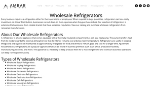 Ambardistributors - Wholesale Refrigerators