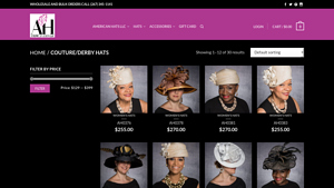 American Hats LLC - Couture/Derby Hats