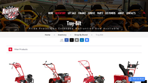 Troy Bilt - Garden Tillers and Snow Throwers