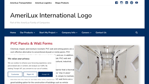 Amerilux International - PVC Panels & Wall Forms