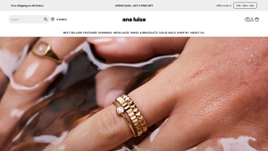 Ana Luisa - Solid Gold Jewelry Collection