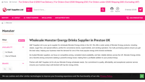 A&F Supplies - Monster Energy Drinks