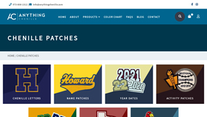 Anything Chenille - Custom Chenille Patches