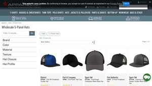 District - 5-Panel Hats