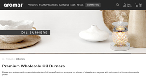 Aromar - Wholesale Oil Burners & Wax Warmers