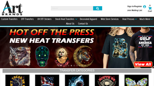 Art Brands - Stock Iron-On Transfers