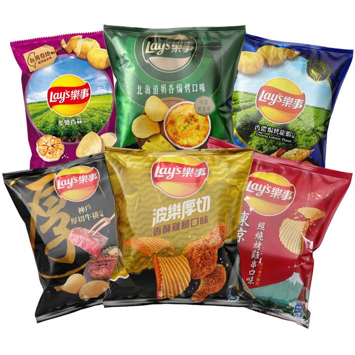 A stock image illustrating asian snacks wholesale concepts