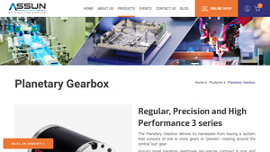 Assun Motor - Planetary Gearboxes
