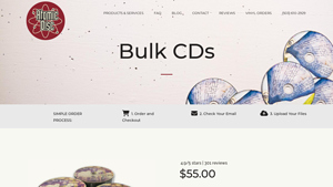 Atomic Disc - Bulk CD Duplication and Replication