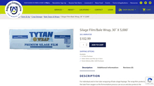 Augusta Cooperative - Silage Film/Bale Wrap