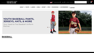 Augusta Sportswear - Youth Baseball Apparel