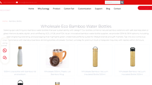 Auland Bottle - Eco-Friendly Bamboo Water Bottles