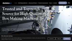 Autoboxup - Box Making Machines