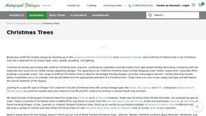Autograph Foliages - Artificial Christmas Trees