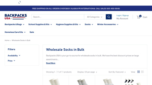 Backpacks USA - Wholesale Socks