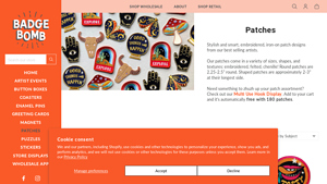 Badge Bomb - Stylish Embroidered Patches