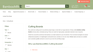 BambooMN - Premium Bamboo Cutting Boards