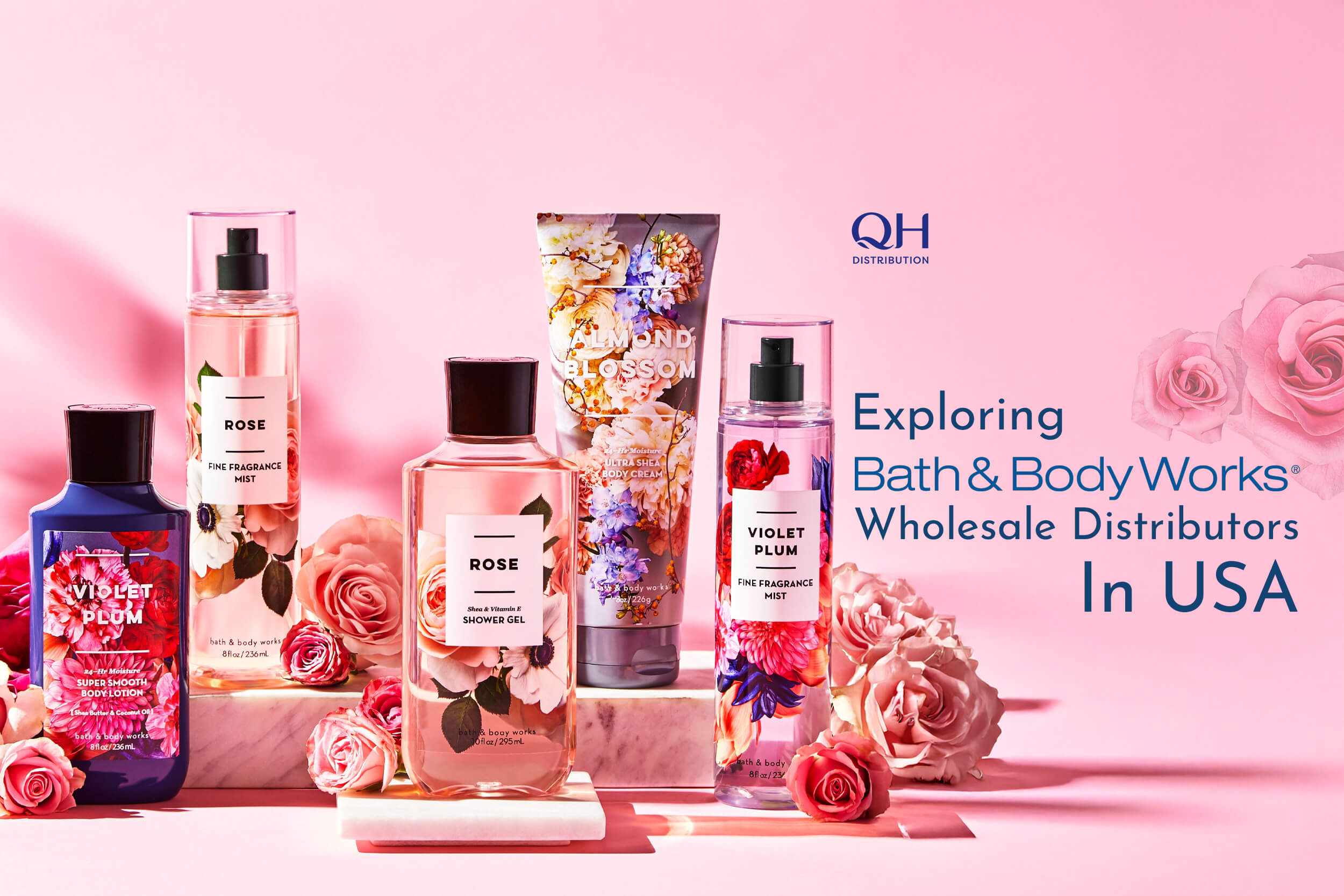 A stock image illustrating bath and body wholesale distributors concepts