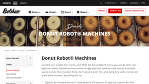 Belshaw - Donut Robot® Machines
