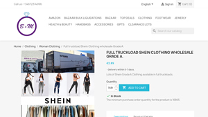 Shein - Full Truckload Clothing