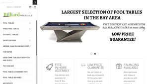 Billiard Wholesale - Game Tables & Accessories