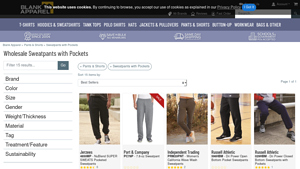 Blank Apparel - Wholesale Sweatpants with Pockets