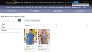 J. America - Bulk Burnout/Acid Wash T-Shirts