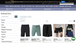 Blank Apparel - Wholesale Shorts