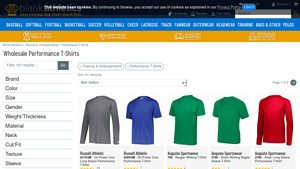Blank Athletics - Wholesale Performance T-Shirts