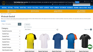Russell Athletic - Blank Baseball Jerseys