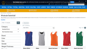 Blank - Wholesale Basketball Jerseys & Shorts