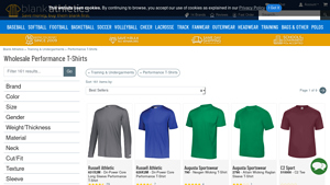 Blank Athletics - Wholesale Performance T-Shirts
