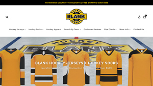 Blank Hockey Jerseys - Customizable Jerseys & Socks
